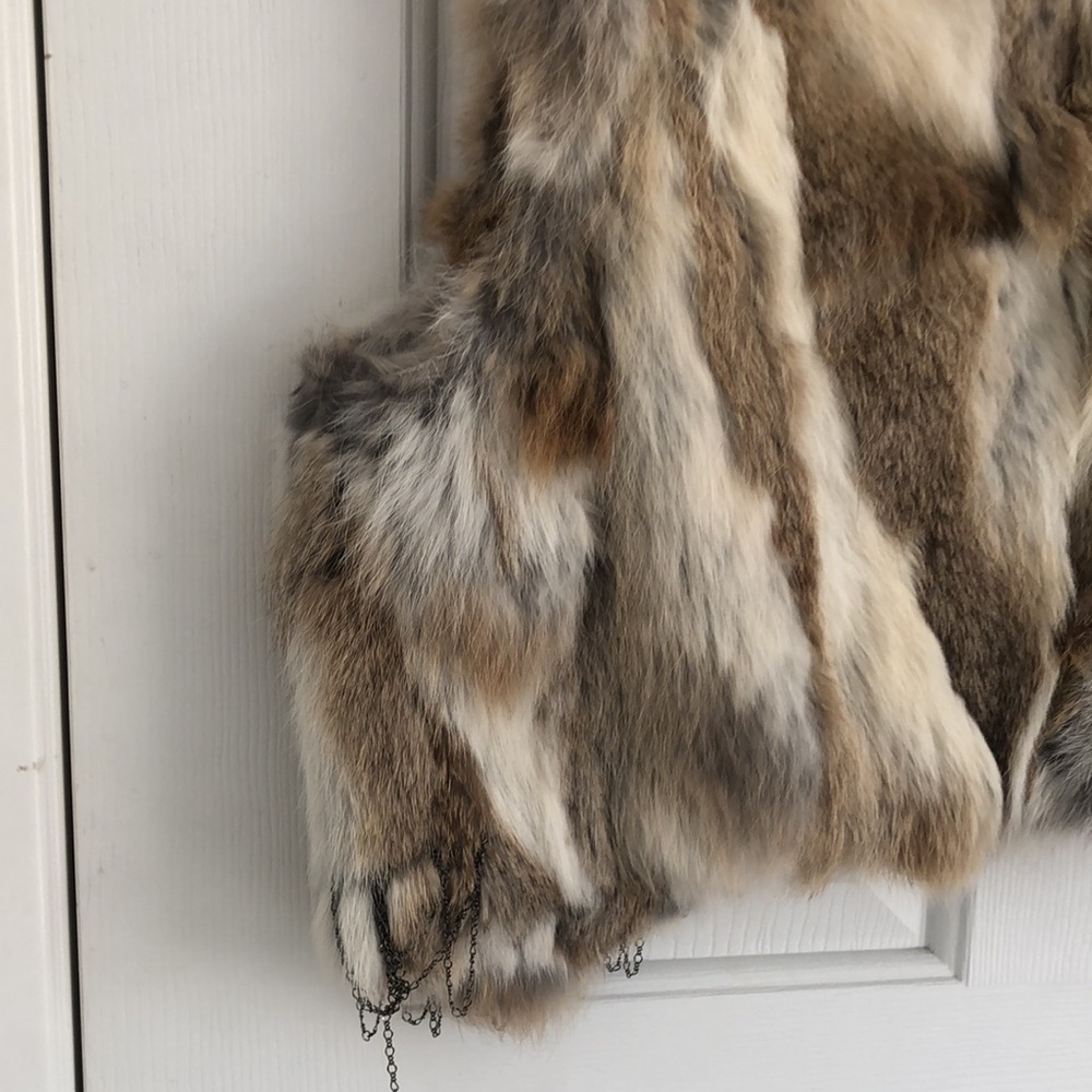 PITC Real Rabbit Fur Vest - Picture 13 of 14